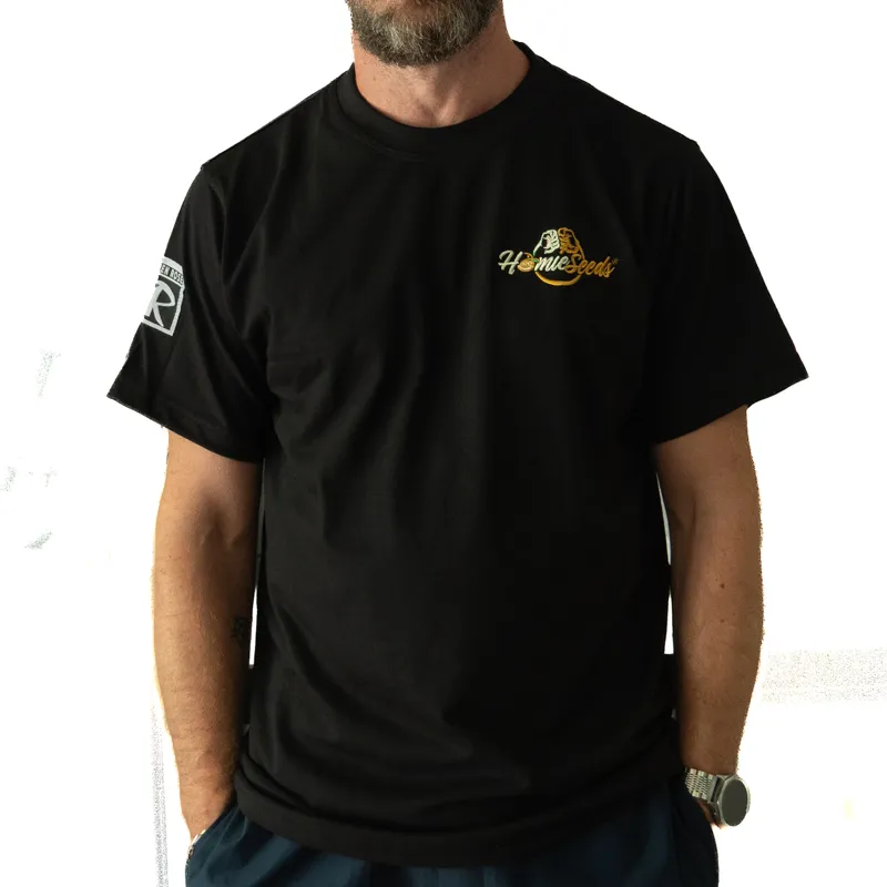 TEE-SHIRT HOMIESEEDS NOIR