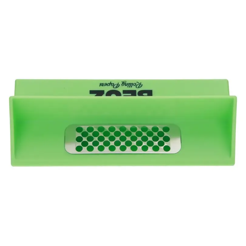 Le grinder avec support de roulage Herbcraft vert de face
