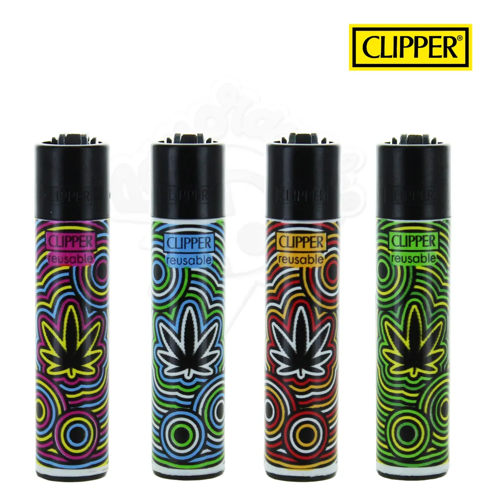 Les briquets Clipper Circle Leaf