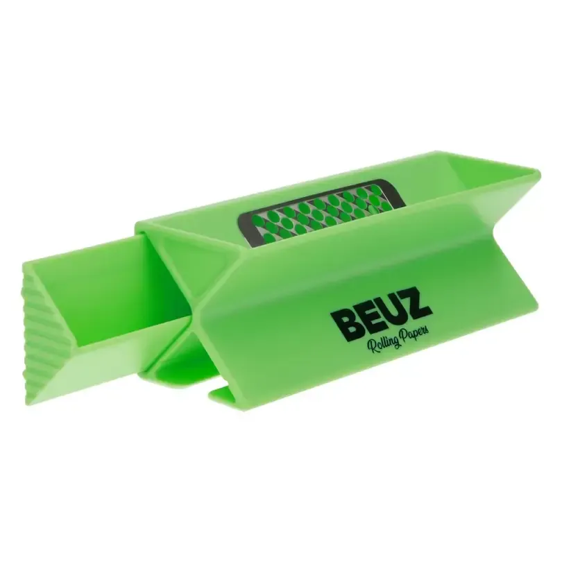 Le grinder avec support de roulage Herbcraft vert ouvert