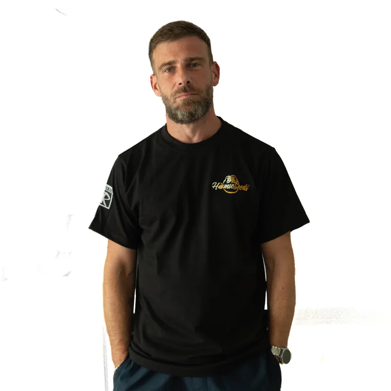 TEE-SHIRT HOMIESEEDS NOIR