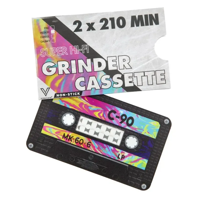 LE Grinder carte cassette V-Syndicate et son étui