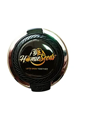 Le magnifique cendrier pour voiture HomieSeeds vu de haut