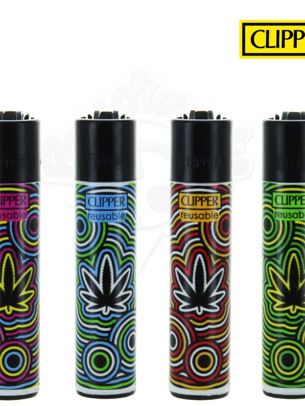 Les briquets Clipper Circle Leaf